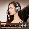 Pikkukuva 4 / 5: Bluetooth HiFi Sound Over Ear kuulokkeet Melunvaimennus langattomat kuulokkeet - musta Black