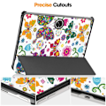 Pikkukuva 10 / 10: OnePlus Pad Trifold Stand -tabletin suojakotelolle - Perhoset Multicolor