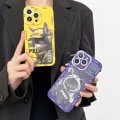 Pikkukuva 5 / 6: TPU-puhelinkotelon suojakuori iPhone 15 Pro Case Catille - Keltainen Yellow