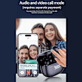 Pikkukuva 2 / 11: A8 150 Languages ​​Kääntäjä Smart Voice Bluetooth In Ear kuulokkeet Black