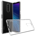 Miniatyrbillede 2 af 5: IMAK UX-5 Series TPU Protection Mobile Phone Case for Sony Xperia 1 Transparent