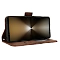 Miniatyrbillede 2 af 7: Wallet Stand Flip-telefonetui til Xperia 1 VI - Brun Brown