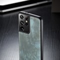 Miniatyrbild 4 av 11: CASEME Samsung Galaxy S21 Ultra Retro läder plånboksfodral - Blå Blå