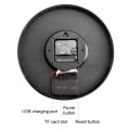 Pikkukuva 5 / 11: Seinäkello MiniCamera Valvonta Piilotettu WiFi Kamera Spy Black