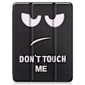 Miniatyrbild 6 av 8: iPad Pro 11 2021 Slim fit tri-fold fodral - Don't Touch Svart
