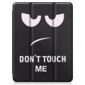 Miniatyrbillede 6 af 8: For iPad Pro 11 2021 Tri-fold Stand Tablet Case Cover - Don't Touch Black