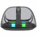 Miniatyrbilde 4 av 5: Lader for kontroller kompatibel med Nintendo Switch Joy-Con Ladestasjon Black