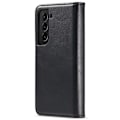 Pikkukuva 4 / 11: Samsung Galaxy S22+ 5G DG.MING Irrotettava 2-in-1-lompakon suojakotelo Black