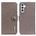 Miniatyrbild 1 av 8: KHAZNEH Samsung Galaxy A05s Plånboksfodral Khaki