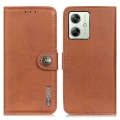 Pikkukuva 1 / 8: KHAZNEH lompakkoteline Motorola Moto G54 Brown