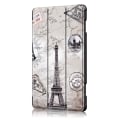 Miniatyrbild 4 av 8: Tri-fold Fodral till Lenovo Tab P10 - Eiffel Tower multifärg