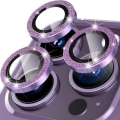Miniatyrbild 1 av 4: Kamera lins till iPhone 15 Pro / 15 Pro Max Glitter Lila