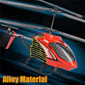 Miniatyrbillede 4 af 11: Radiostyret helikopter Smart Altitude Hold RC 2.4G Trådløs Legering 2 Batterier Black