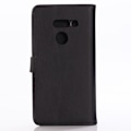 Miniatyrbillede 4 af 5: Crazy Horse Texture Retro Flip Taske til LG G8 ThinQ - Sort Black