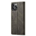 Pikkukuva 7 / 8: AUTSPACE A01 Retro Wallet Case for iPhone 13 Pro - Coffee Brown