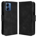 Miniatyrbillede 1 af 8: Motorola Moto G14 telefon tegnebog med flere kortspor - sort Black