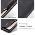 Miniatyrbillede 10 af 10: CASEME Retro Pung Taske til Samsung Galaxy A12 - Sort Black