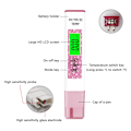 Pikkukuva 4 / 8: 4-in-1-testi vedenlaadulle PH TDS EC TEMP -testikynä White