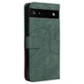 Miniatyrbillede 3 af 9: Til Google Pixel 6a 5G KT-serie-1 dobbeltfarve - Grøn Green