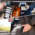 Pikkukuva 4 / 9: ABEEL for OnePlus Nord 4 Case Wallet Case Shell Phone Case RFID-esto Black