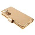 Pikkukuva 2 / 10: Samsung Galaxy S22+ MERCURY GOOSPERY Mansoor Wallet Case  - Gold Gold