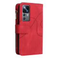 Miniatyrbillede 4 af 10: KT multifunktionsserie-5 til Xiaomi 12T/12T Pro telefontaske - rød Red