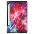 Miniatyrbilde 3 av 8: Tri-fold Smart-etui med stativ for Samsung Galaxy Tab S9 FE Multicolor