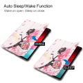 Pikkukuva 5 / 5: iPad Pro 11 (2018) Slim fit tri-fold fodral - Fairy and Butterflies Multicolor