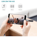Pikkukuva 6 / 11: USB C - USB-sovitin USB-C - USB 3.0 -sovitin OTG MacBook Prolle MacBook Air iPad Prolle ja muille tyypin C laitteille Black