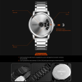 Miniatyrbillede 5 af 5: Vandtæt Quartz Metal Armbåndsur Armbåndsur Ur - Sort Black