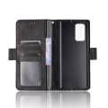 Miniatyrbillede 6 af 7: Crazy Horse Pung Standetui til LG Wing 5G - Sort Black