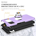 Pikkukuva 6 / 7: Google Pixel 8 Pro sormenrengasjalustan hybridikotelo Purple