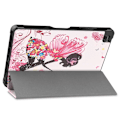 Pikkukuva 8 / 10: Kolminkertainen telinekotelo Samsung Galaxy Tab A7 10.4" - Tyttö Multicolor