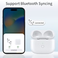 Miniatyrbillede 4 af 11: Til AirPods 3 opladningsetui Indbygget 620mAh batteri Bluetooth trådløs opladning White