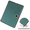 Miniatyrbillede 3 af 10: Til OnePlus Pad Tri-fold Stand Wake/Sleep Cover Tabletetui - Grøn Green