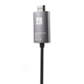 Miniatyrbild 3 av 8: USB-C till HDMI Kabel Adapter 4K High Speed Adapter - Svart Svart