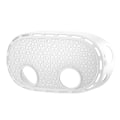 Miniatyrbilde 10 av 10: Beskyttende etui for Meta Quest 3S VR-headset - Silikondeksel - Hvit White