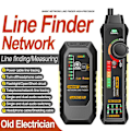 Miniatyrbild 11 av 11: ANENG Nätverkskabeltestare Network Ethernet Wire Tracker Cable Finder Svart