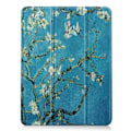 Miniatyrbilde 7 av 8: Etui for iPad Air 11 (2024) med tredelt stativ, tablettdeksel med pennholder - Blomst Multicolor