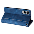 Pikkukuva 6 / 8: Samsung Galaxy S25 Edge Kuori Vetoketjutaskulla ja 9 Korttipaikalla Blue