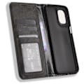 Pikkukuva 4 / 7: Motorola Moto G55 Case Wallet Case Shell -kotelolle Black