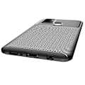 Miniatyrbillede 5 af 7: Carbon Fiber Texture TPU Casing Samsung Galaxy A21s - Black Black