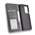 Miniatyrbillede 4 af 10: Wallet Stand Flip-telefontaske til Motorola Edge 20 Pro - Sort Black