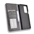 Pikkukuva 4 / 10: Wallet Stand Flip -puhelinkotelo Motorola Edge 20 Prolle - musta Black
