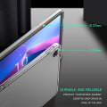Pikkukuva 5 / 7: Lenovo Tab M10 Plus (Gen 3) -TPU kirkas himmeä tablettikotelo Transparent