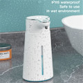Miniatyrbild 8 av 10: Automatisk dispenser för flytande tvål Beröringsfri Tvålpump Skum Skummande Vit
