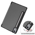 Miniatyrbild 2 av 10: För Lenovo Idea Tab Pro Fodral Tri-Fold Stativ Skal med pennhållare - Grå grå