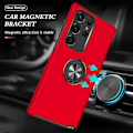 Miniatyrbillede 7 af 7: Samsung Galaxy S24 Ultra Fingerring Kickstand Hybrid Taske Red