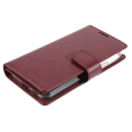 Pikkukuva 2 / 10: Samsung Galaxy S22+ MERCURY GOOSPERY Mansoor Lompakkokotelo - Viininpunainen Wine red