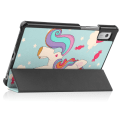 Miniatyrbilde 7 av 9: Trefoldet Stativdeksel for Lenovo Tab M9 - Hest Multicolor